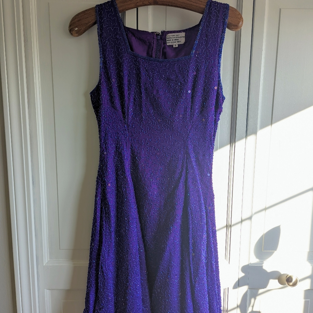 Sequined holiday dress
